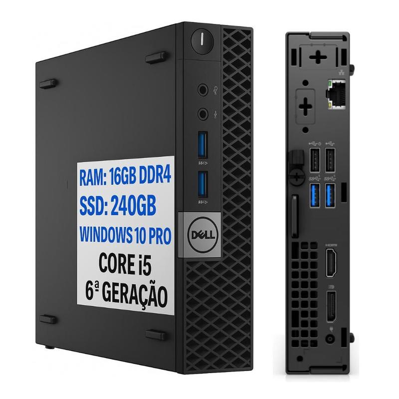 ミニPC DELL Core i7-10700 SSD+HDD WIn11&Office Magazine Luiza | Pra você é Magalu!
